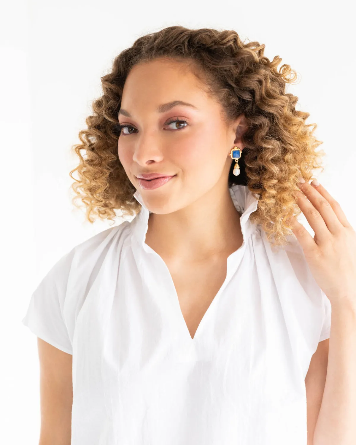 Madeline Pearl Drop Earrings|Susan Shaw Online