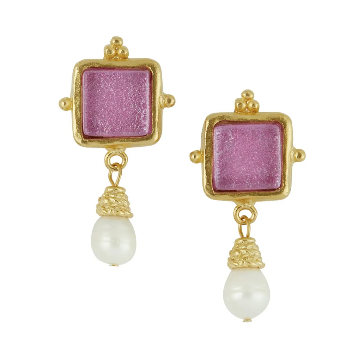 Madeline Pearl Drop Earrings|Susan Shaw Online