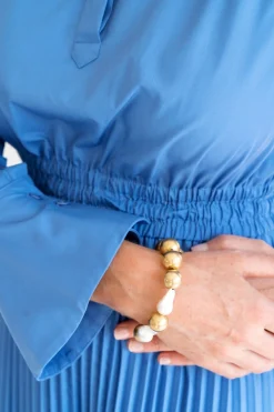 Margaret Baroque Pearl Bracelet|Susan Shaw