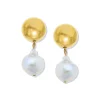 Margaret Baroque Pearl Drop Earrings|Susan Shaw Discount