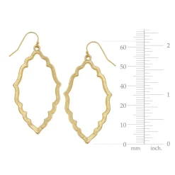 Medallion Outline Earrings|Susan Shaw Sale