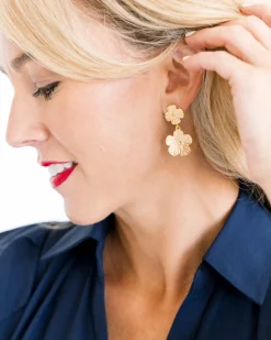Milly Flower Earrings|Susan Shaw Outlet