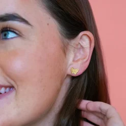 Mini Butterfly Studs|Susan Shaw Outlet
