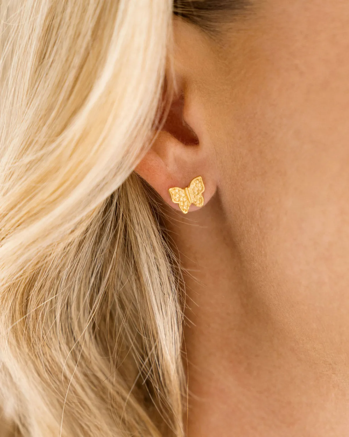 Mini Butterfly Studs|Susan Shaw Outlet