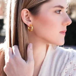 Mini Chain Hoops|Susan Shaw Online