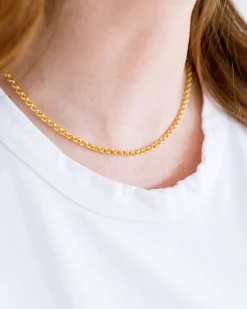 Mini Double Link Chain Necklace|Susan Shaw