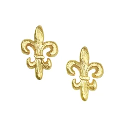 Mini Fleur de Lis Studs|Susan Shaw Best