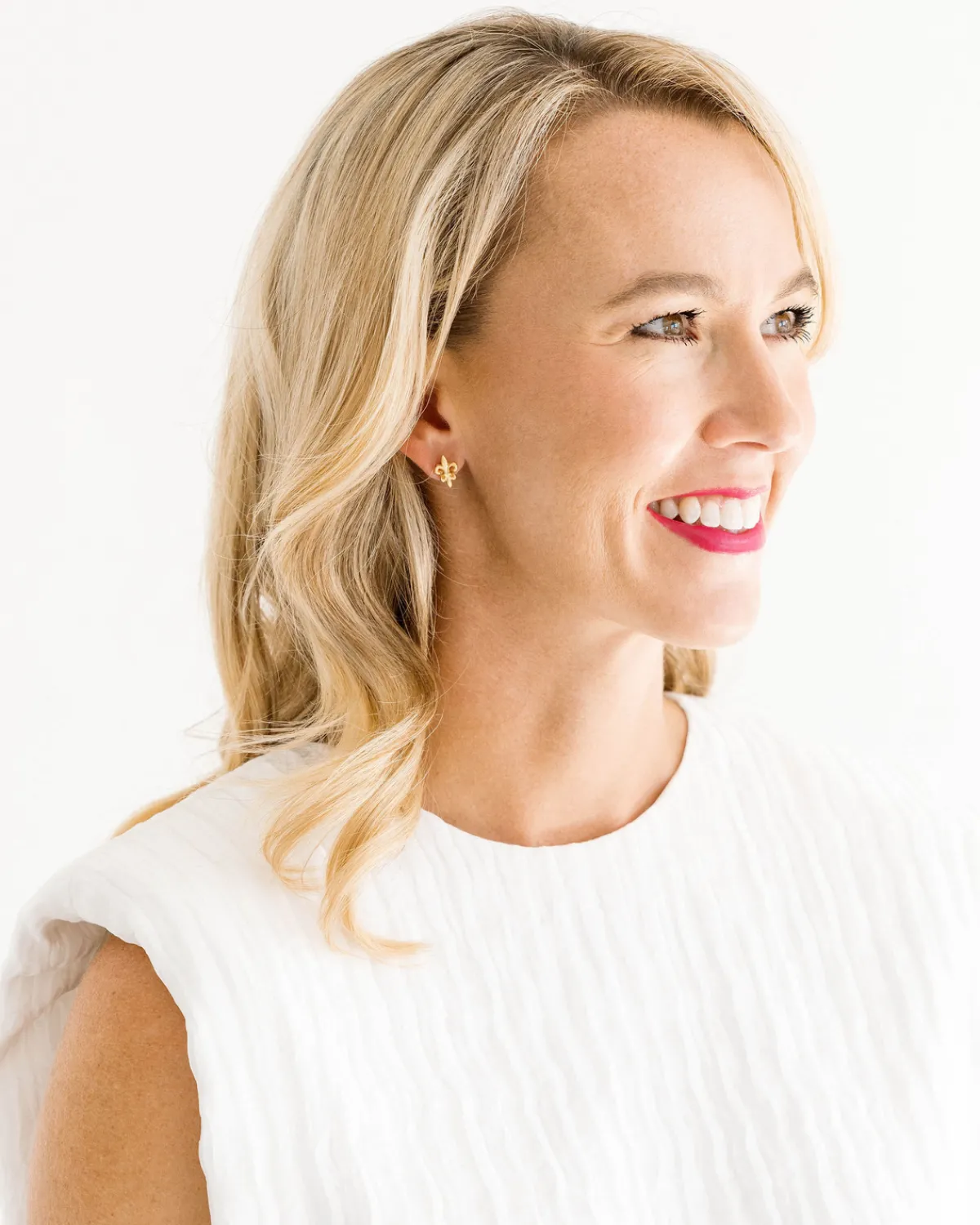 Mini Fleur de Lis Studs|Susan Shaw Best