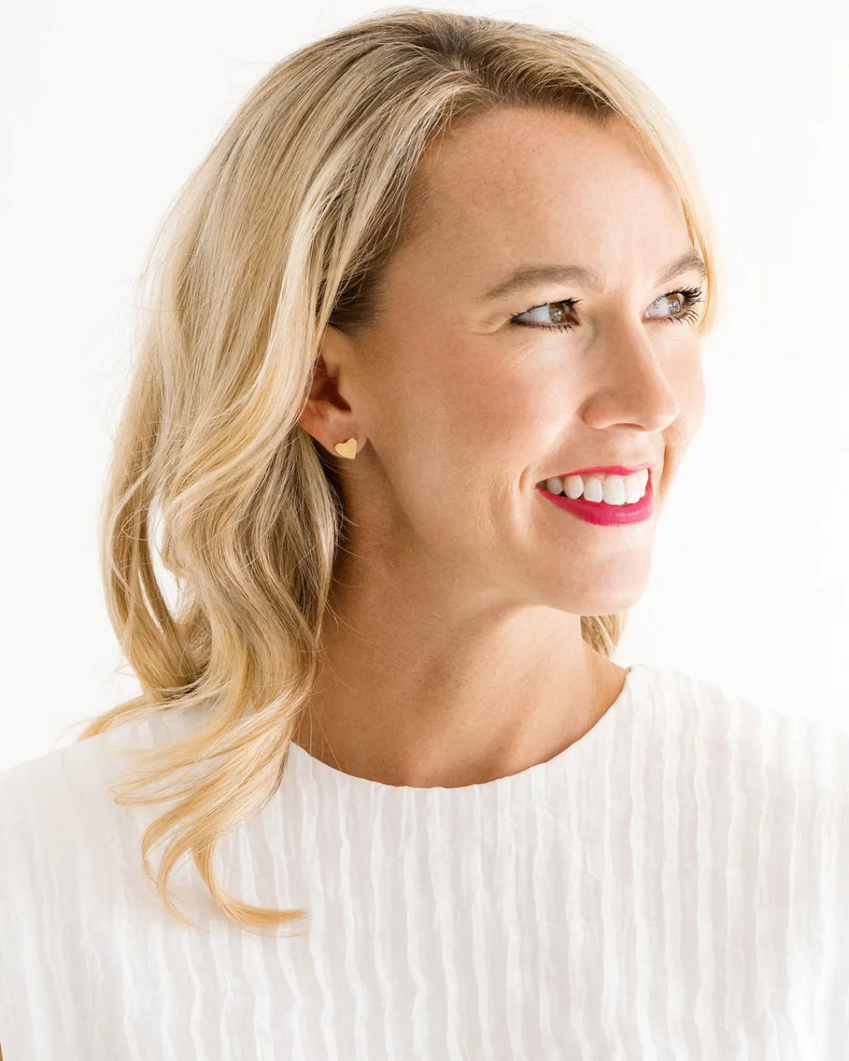 Mini Heart Studs|Susan Shaw New