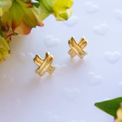 Mini X Studs|Susan Shaw Discount