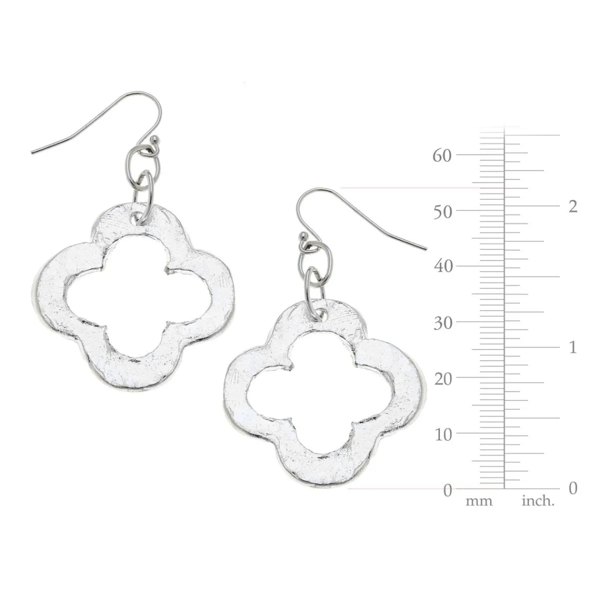 Open Clover Earrings|Susan Shaw Outlet