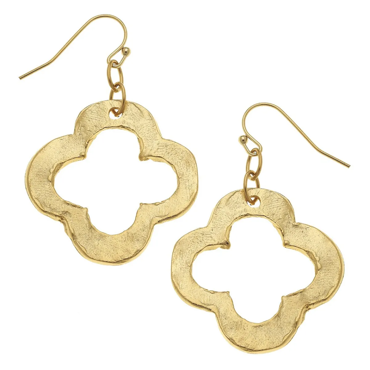 Open Clover Earrings|Susan Shaw Outlet