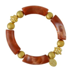 Orange Charleston Bracelet|Susan Shaw Online