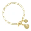 Oyster Paperclip Bracelet|Susan Shaw Best