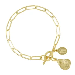 Oyster Paperclip Bracelet|Susan Shaw Best