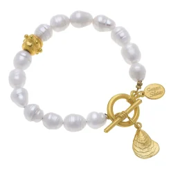 Oyster Pearl Bracelet|Susan Shaw Sale