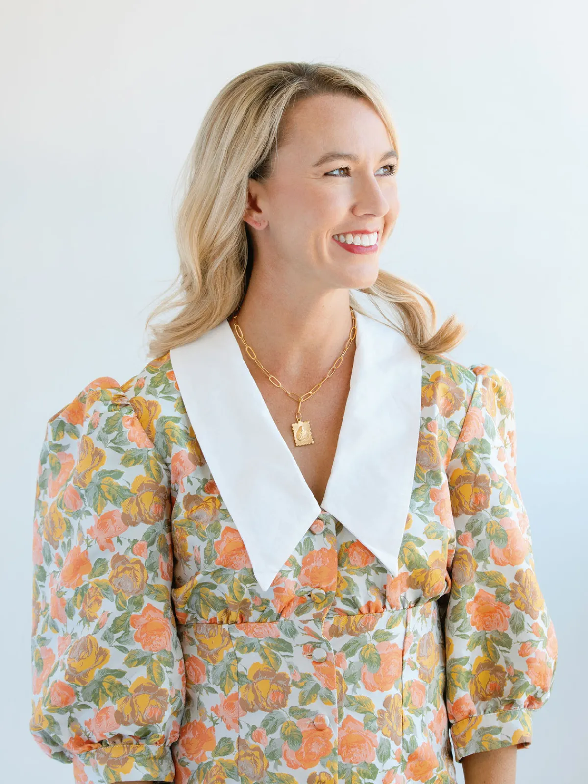 Oyster Stamp Necklace|Susan Shaw Sale