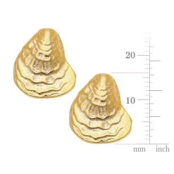 Oyster Studs|Susan Shaw Clearance