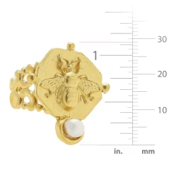 Pearl Bee Ring|Susan Shaw Hot