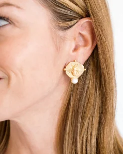 Pearl Bee Studs|Susan Shaw Clearance