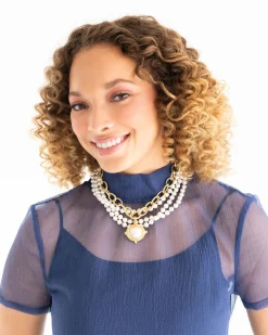 Pearl Cab Multi-Strand Pearl Necklace|Susan Shaw New