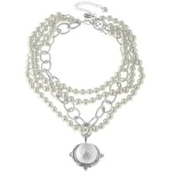 Pearl Cab Multi-Strand Pearl Necklace|Susan Shaw New