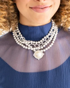Pearl Cab Multi-Strand Pearl Necklace|Susan Shaw New