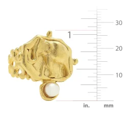 Pearl Elephant Ring|Susan Shaw Online