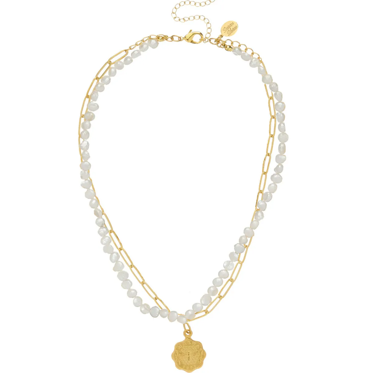 Piper Paperclip Necklace|Susan Shaw Online