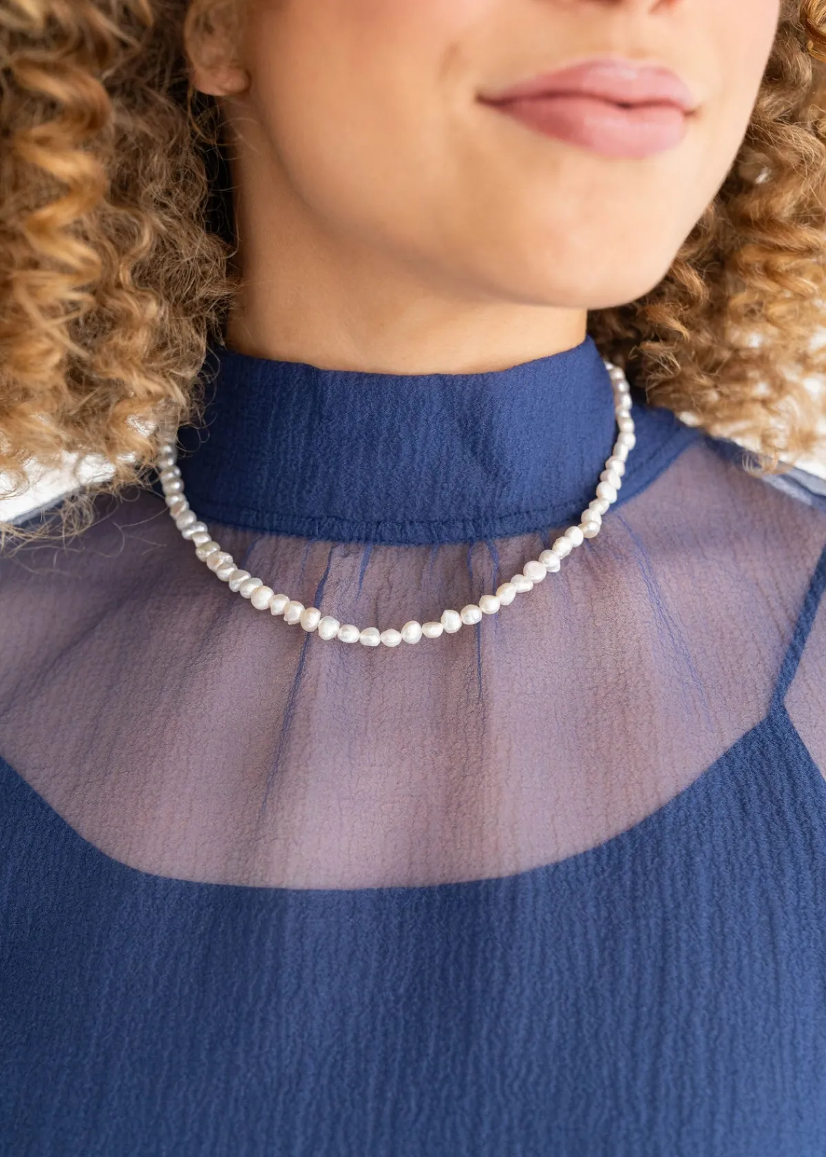 Piper Pearl Necklace|Susan Shaw
