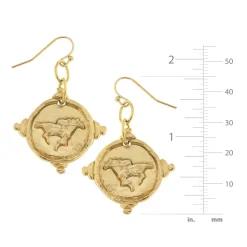 Race Horse Intaglio Earrings|Susan Shaw Discount