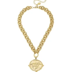Race Horse Intaglio Necklace|Susan Shaw Discount