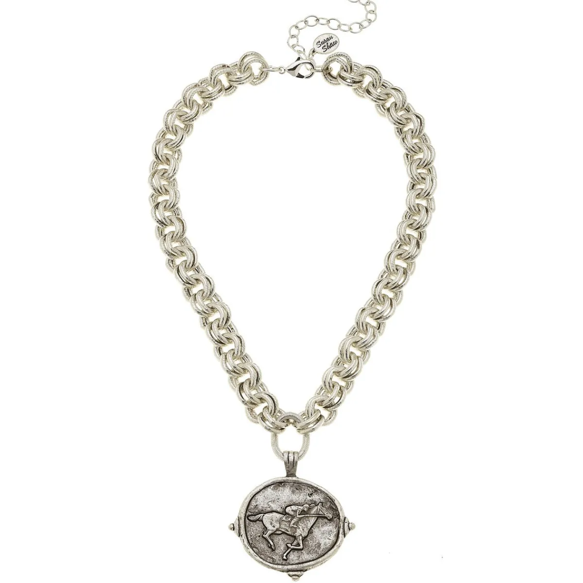 Race Horse Intaglio Necklace|Susan Shaw Discount