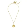 Sand Dollar Paperclip Necklace|Susan Shaw Discount