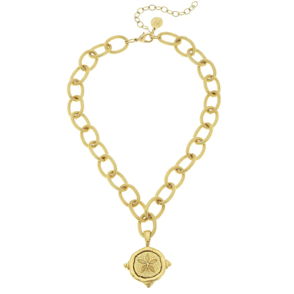 Sand Dollar Pendant Necklace|Susan Shaw Sale