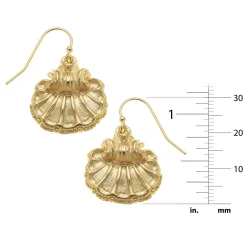 Scallop Earrings|Susan Shaw Hot