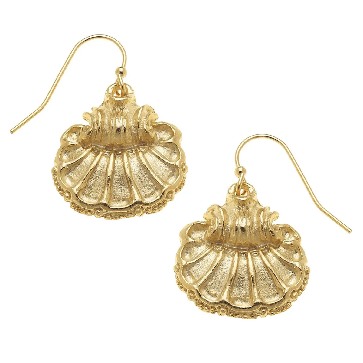 Scallop Earrings|Susan Shaw Hot