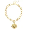 Sea Turtle Gold Chain Necklace|Susan Shaw Discount