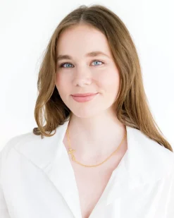 Side Cross Dainty Necklace|Susan Shaw Online