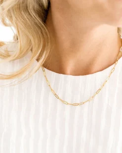 Small Paperclip Necklace|Susan Shaw Clearance