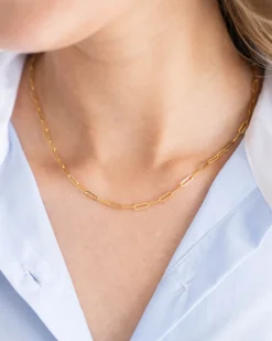 Small Paperclip Necklace|Susan Shaw Clearance