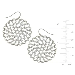 Small Round Filigree Earrings|Susan Shaw Online