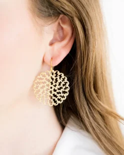 Small Round Filigree Earrings|Susan Shaw Online