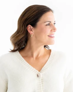 Small Shrimp Hoops|Susan Shaw Outlet