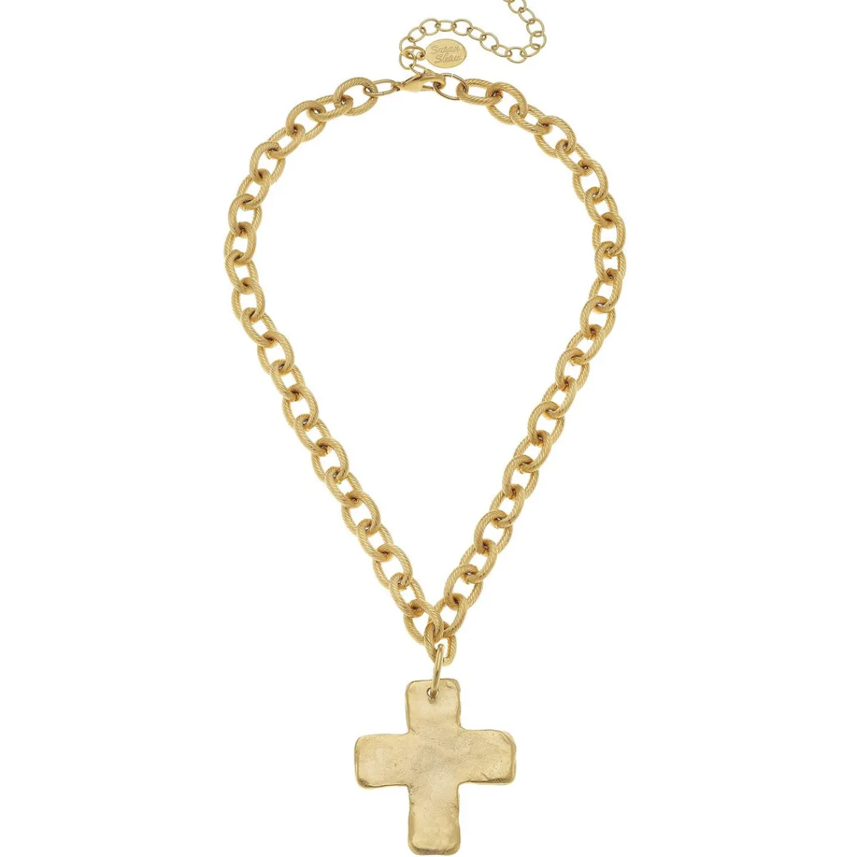 Solid Cross Necklace|Susan Shaw Sale