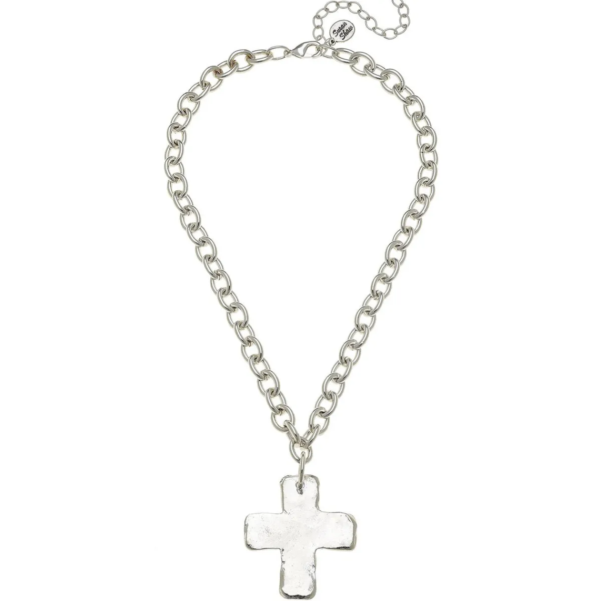 Solid Cross Necklace|Susan Shaw Sale