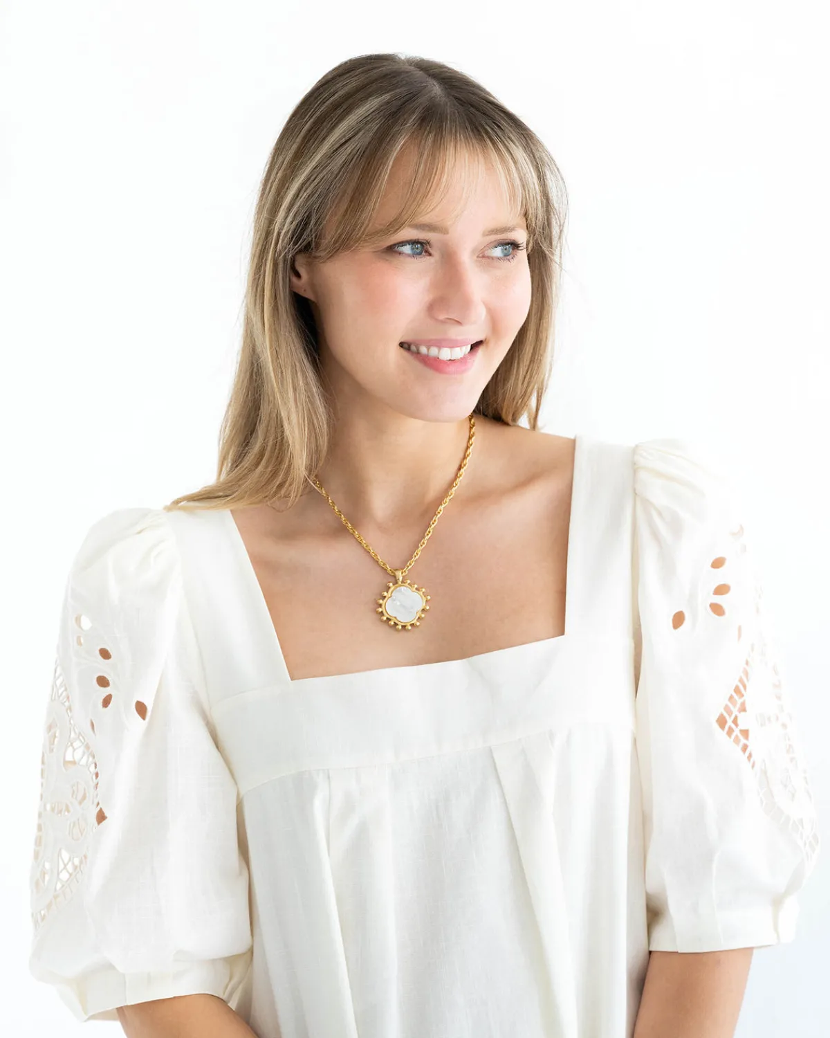 Sophie Clover Necklace|Susan Shaw Hot