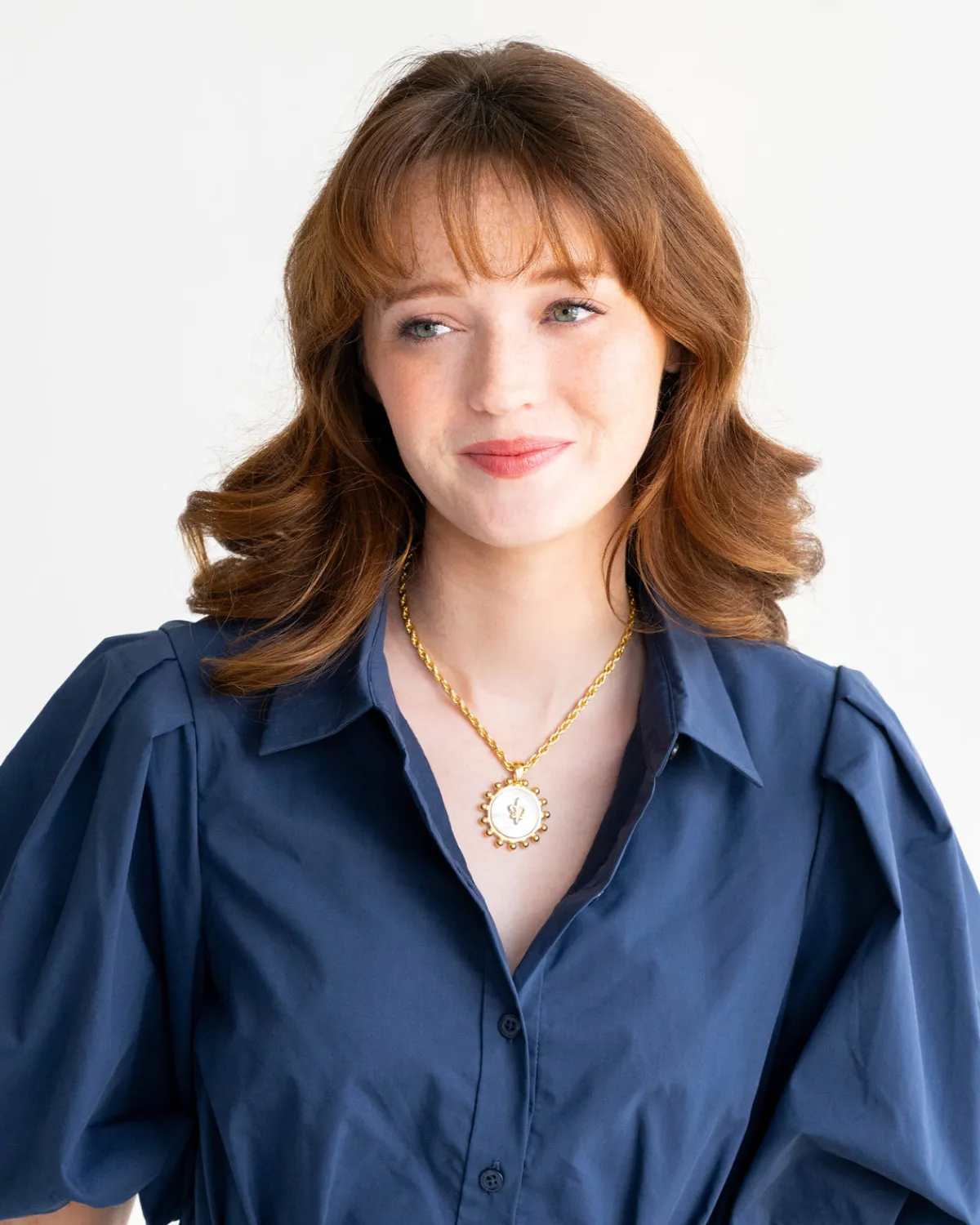 Sophie Fleur de Lis Necklace|Susan Shaw Hot
