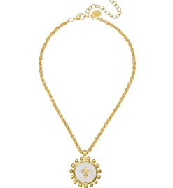 Sophie Fleur de Lis Necklace|Susan Shaw Hot