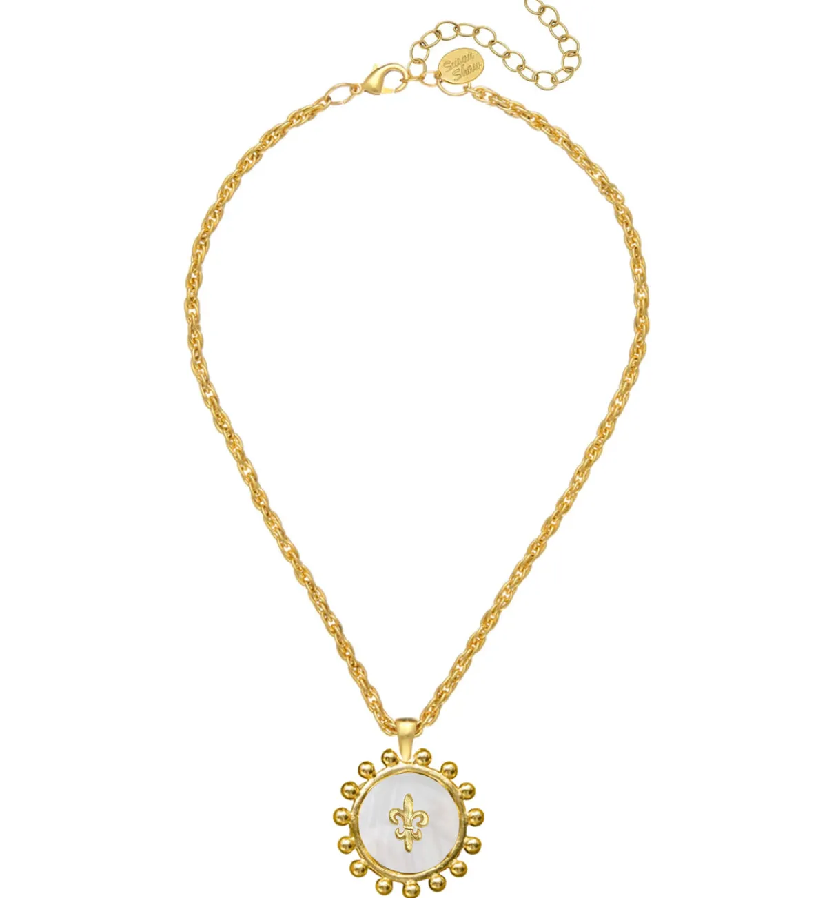 Sophie Fleur de Lis Necklace|Susan Shaw Hot